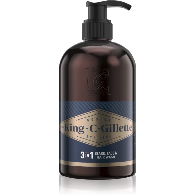 Gillette King C. Beard > Face Wash σαμπουάν για τα γένια 350 ml