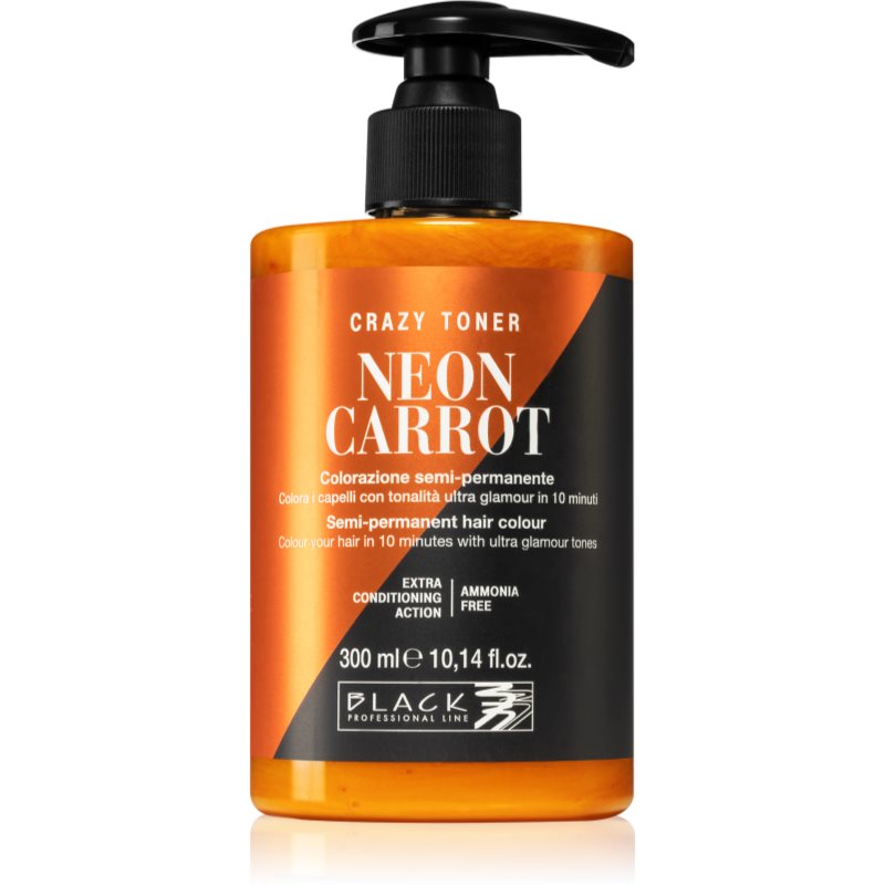Black Professional Line Crazy Toner τονωτικό χρώματος μαλλιών Neon Carrot 300 ml