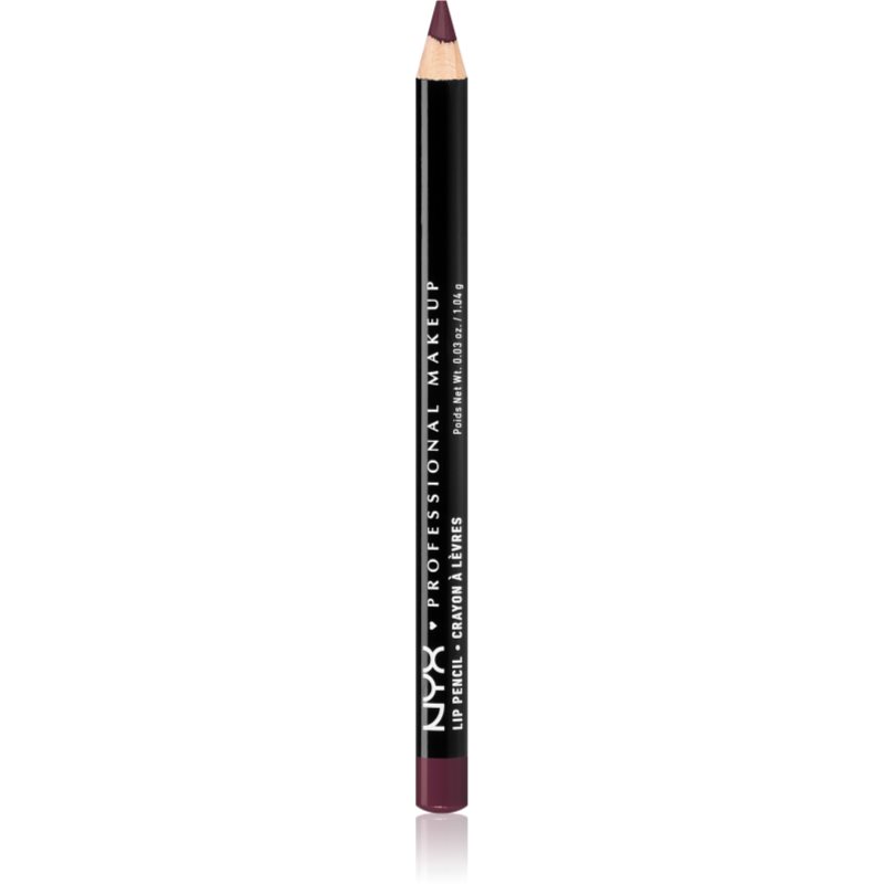 NYX Professional Makeup Slim Lip Pencil Μολύβι για τα χείλη απόχρωση Prune 1 γρ