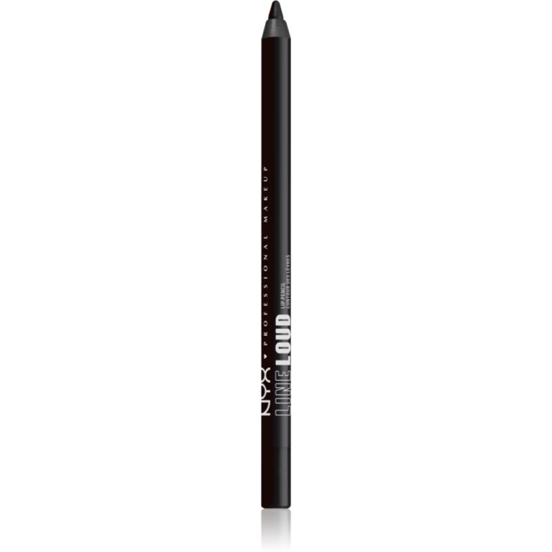 NYX Professional Makeup Line Loud Vegan μολύβι περιγράμματος για τα χείλη με ματ αποτελέσματα απόχρωση 18 - Evil Genius 1,2 γρ