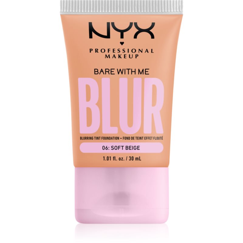 NYX Professional Makeup Bare With Me Blur Tint ενυδατικό μεικ απ απόχρωση 06 Soft Beige 30 μλ