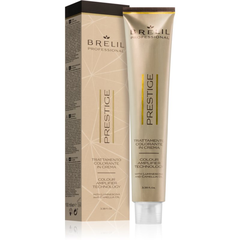 Brelil Professional Colorianne Prestige βαφή μαλλιών απόχρωση 10.10 Ultra-light Ash Blonde 100 ml
