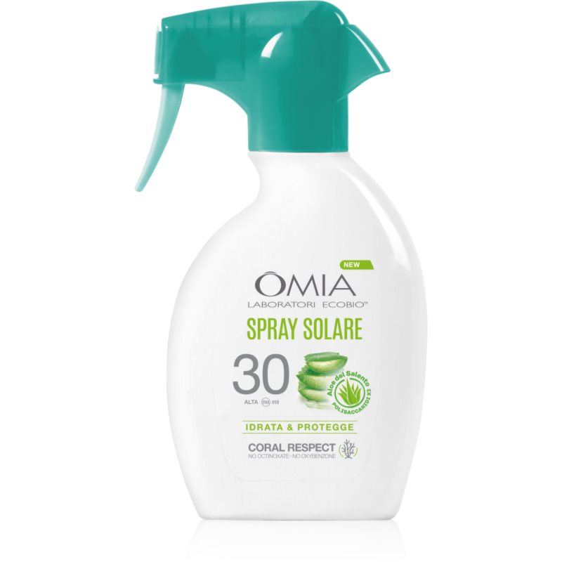 Omia Laboratories Aloe Vera del Salento αντηλιακό σπρέι SPF 30 200 ml