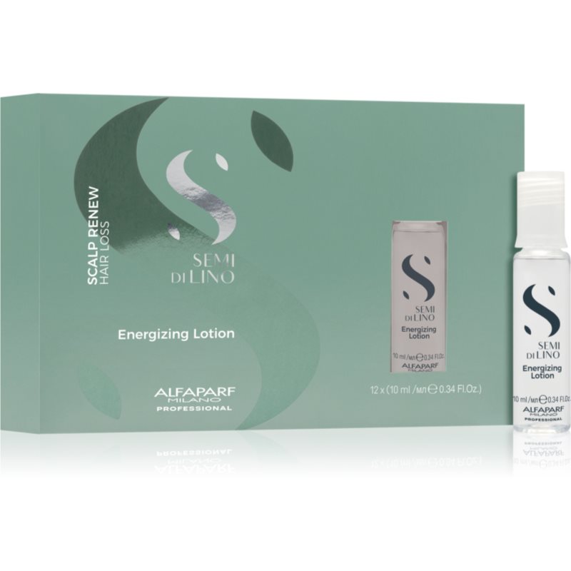 Alfaparf Milano Semi Di Lino Scalp Renew δυναμωτικός ορός ενάντια στη τριχόπτωση 12x10 ml