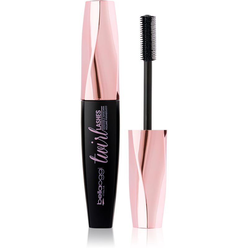 bellaoggi Twirl Lashes Mascara μάσκαρα για επιμήκυνση και πύκνωση των βλεφαρίδων απόχρωση Velvet Noir 11 ml