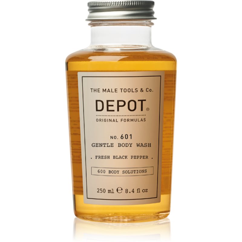 Depot No. 601 Gentle Body Wash τζελ για ντους για άντρες Fresh Black Pepper 250 ml