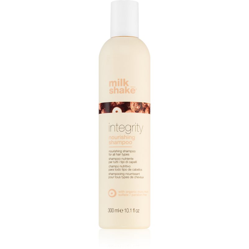 Milk Shake Integrity Nourishing Shampoo θρεπτικό σαμπουάν για όλους τους τύπους μαλλιών χωρίς θειικό άλας 300 ml