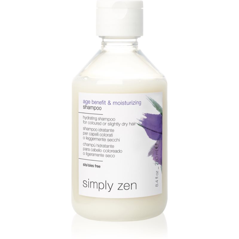 Simply Zen Age Benefit > Moisturizing ενυδατικό σαμπουάν για βαμμένα μαλλιά 250 ml