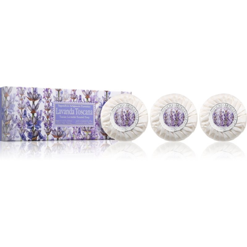 Saponificio Artigianale Fiorentino Tuscan Lavender Set σετ με στερεά σαπούνια