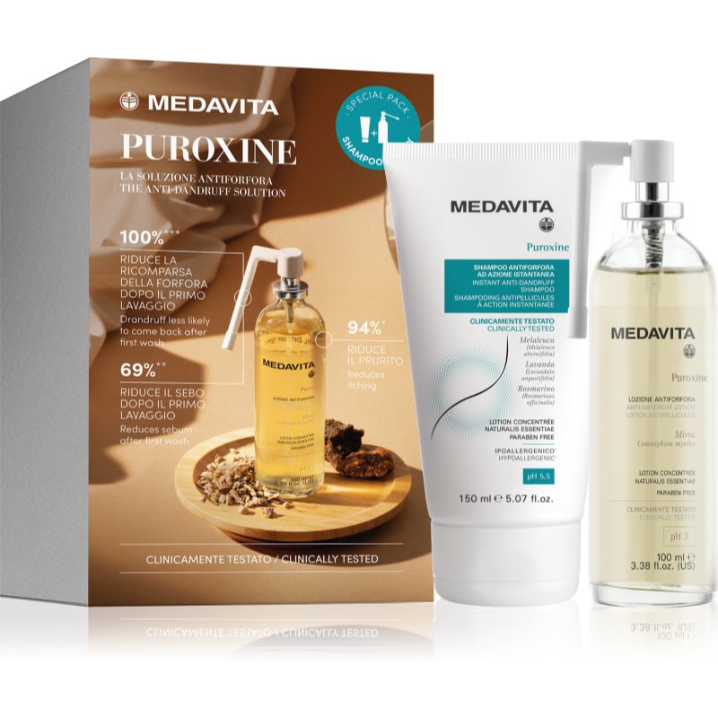 Medavita Puroxine Set σετ δώρου για τα μαλλιά