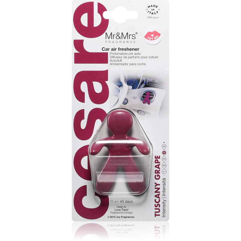 Mr > Mrs Fragrance Cesare Tuscany Grape άρωμα για αυτοκίνητο 1 τμχ