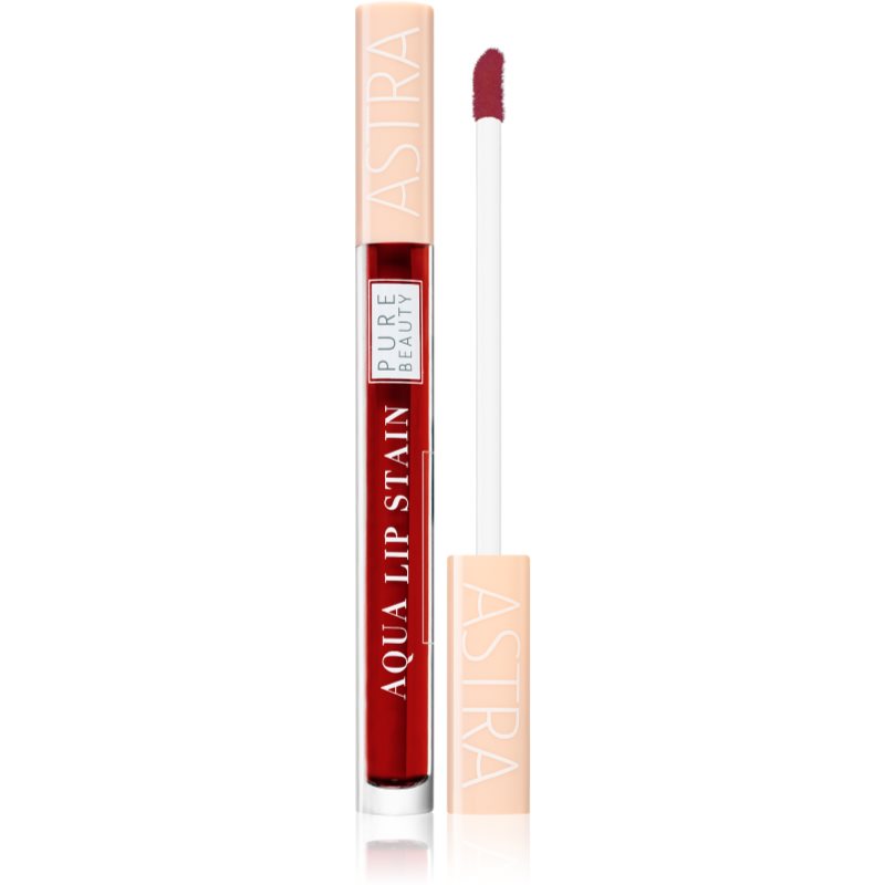 Astra Make-up Pure Beauty Aqua Lip Stain βαφή για τα χείλη απόχρωση 03 Smoothie 3 ml
