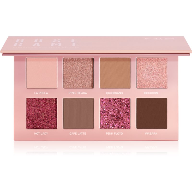 Mia Cosmetics Rose Game Παλέτα σκιών για τα μάτια 11.8 γρ