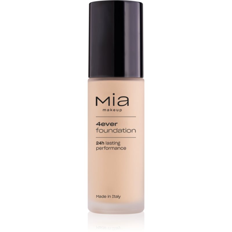 Mia Cosmetics 4ever μακράς διαρκείας ματ μεικ απ για πληρή κάλυψη απόχρωση 01 Porcelain 30 ml