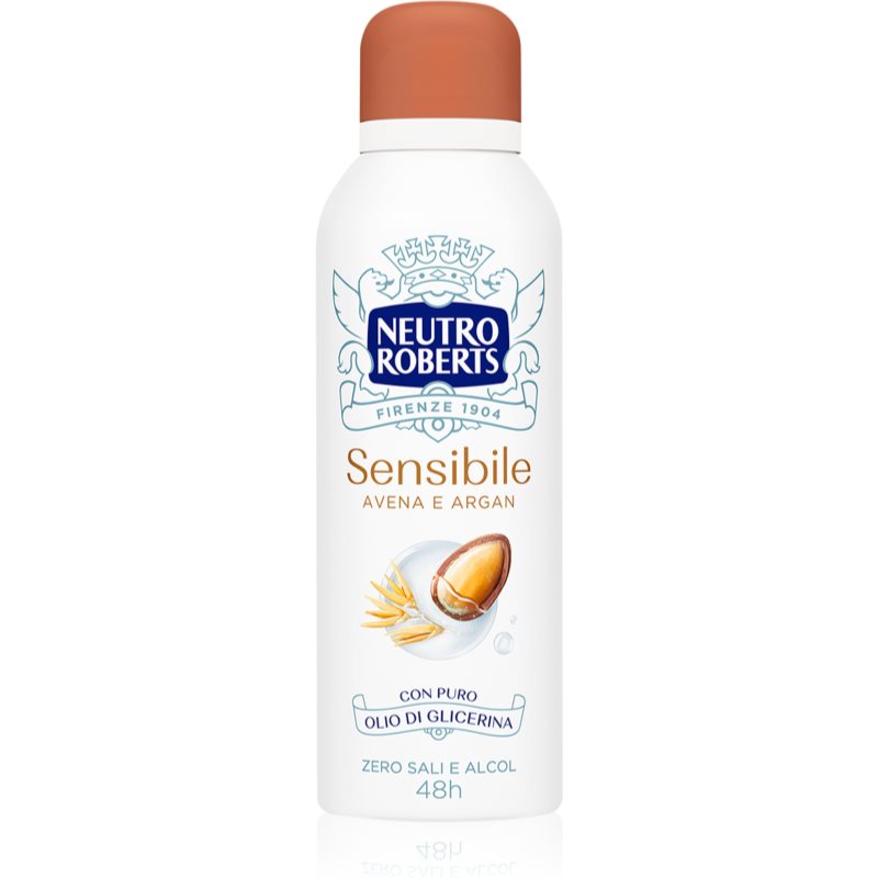 Neutro Roberts Avena e Argan αποσμητικό σε σπρέι με 48 - ώρη προστασία 50 ml