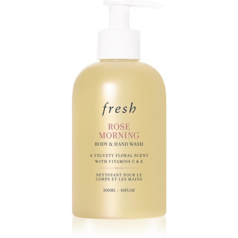 fresh Rose Morning Body > Hand Wash τζελ για ντους από τριαντάφυλλο 300 ml