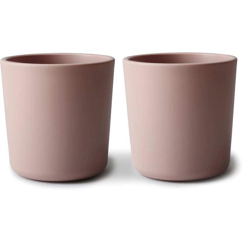 Mushie Dinnerware Cup κύπελλο Blush 2 τμχ