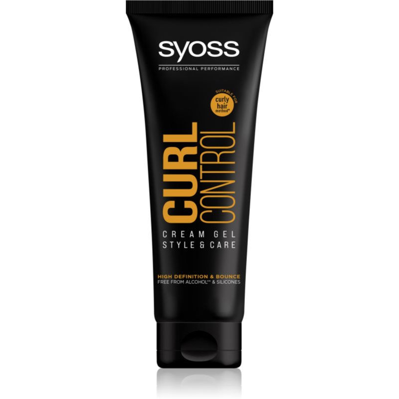 Syoss Curl Control στάιλινγκ κρέμα για ορισμό των κυμάτων με υφή τζέλ 250 ml