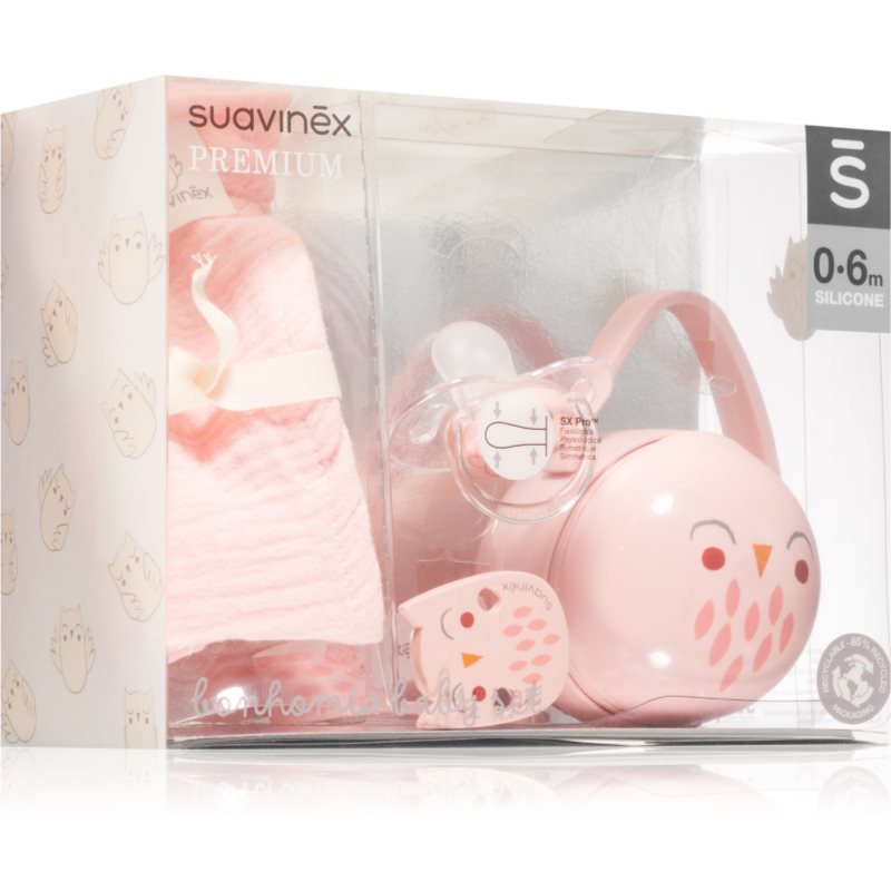 Suavinex Bonhomia Gift Set Pink σετ δώρου για παιδιά από τη γέννηση