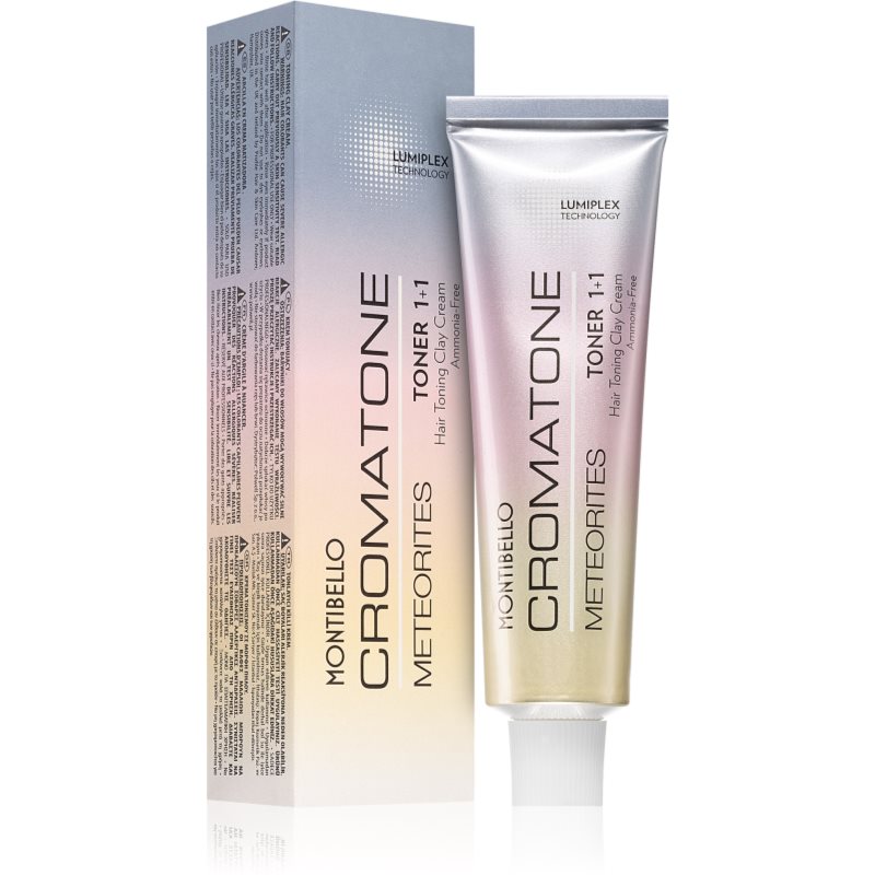 Montibello Cromatone Meteorites Toner τονωτικό χρώματος μαλλιών για πολύ φωτεινό ξανθό, με ανταύγειες και λευκά μαλλιά απόχρωση Tiger Eye Beige 60 γρ