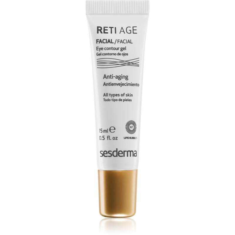 Sesderma Reti Age λειαντική κρέμα ματιών για την αντιμετώπιση του πρηξίματος και των μαύρων κύκλων 15 ml