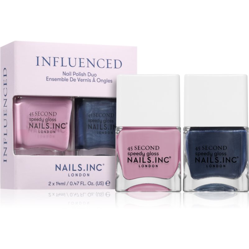 Nails Inc. Influenced Σετ βερνίκι νυχιών