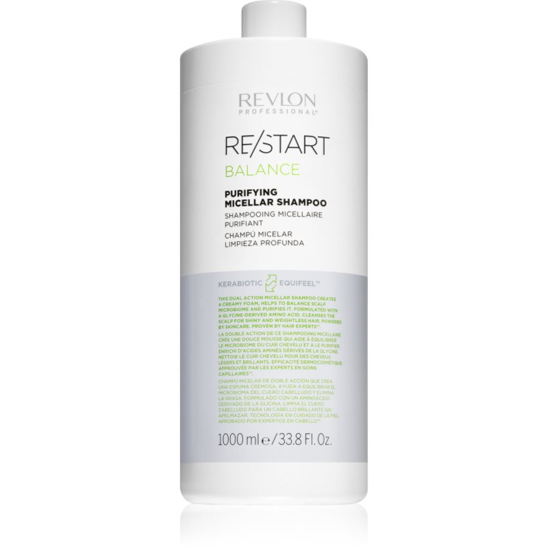 Revlon Professional Re/Start Balance σαμπουάν για βαθύ καθαρισμό 1000 ml