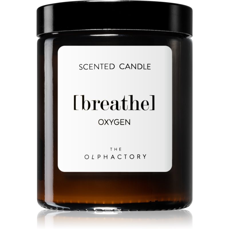 Ambientair The Olphactory Oxygen αρωματικό κερί (brown) Breathe 135 γρ