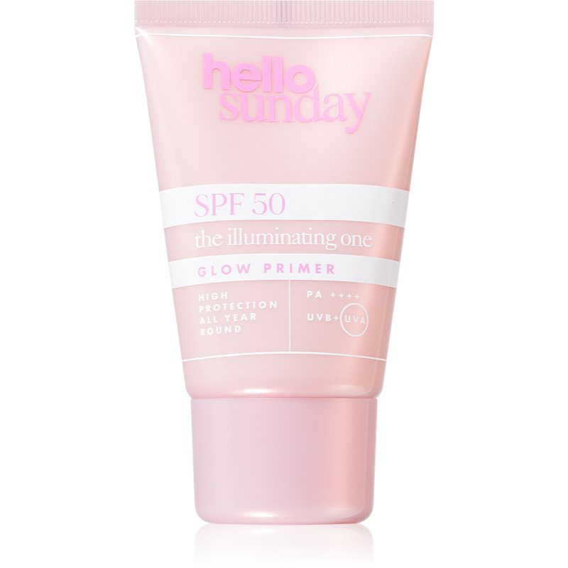 hello sunday the illuminating one προστατευτική βάση για μεικ απ SPF 50 50 ml