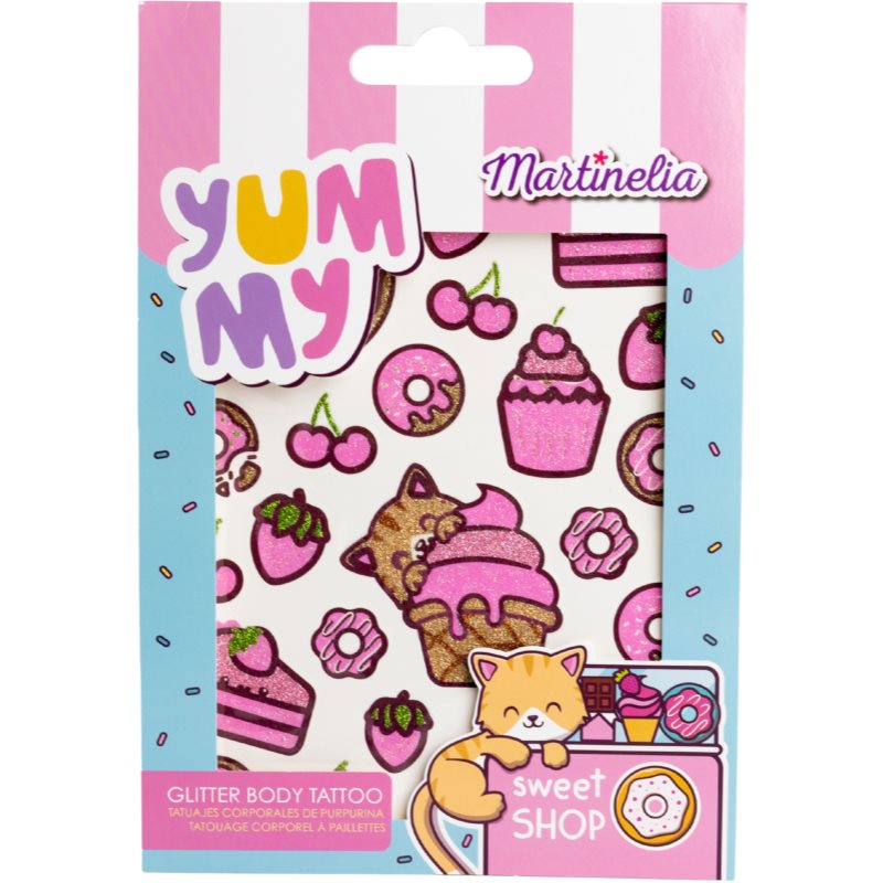 Martinelia Yummy Glitter Body Tatto τατουάζ για παιδιά 1 τμχ