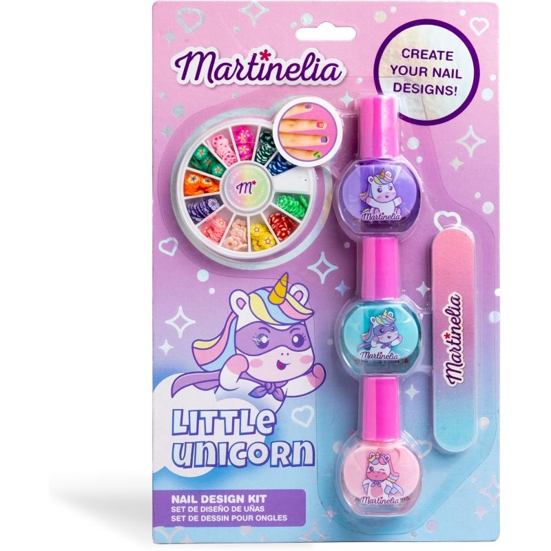 Martinelia Little Unicorn Nail Design Σετ Για τα νύχια για παιδιά