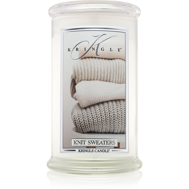 Kringle Candle Knit Sweaters αρωματικό κερί 624 γρ