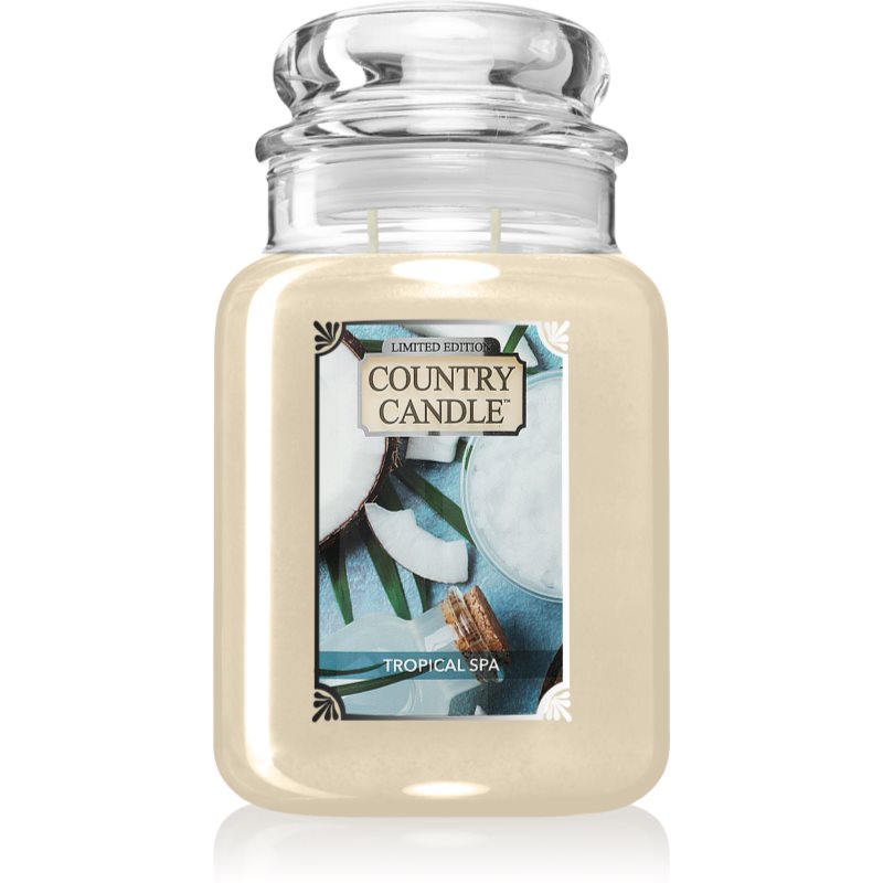 Country Candle Tropical Spa αρωματικό κερί 737 γρ