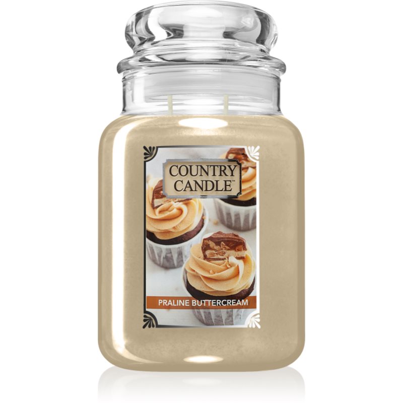Country Candle Praline Buttercream αρωματικό κερί 737 γρ