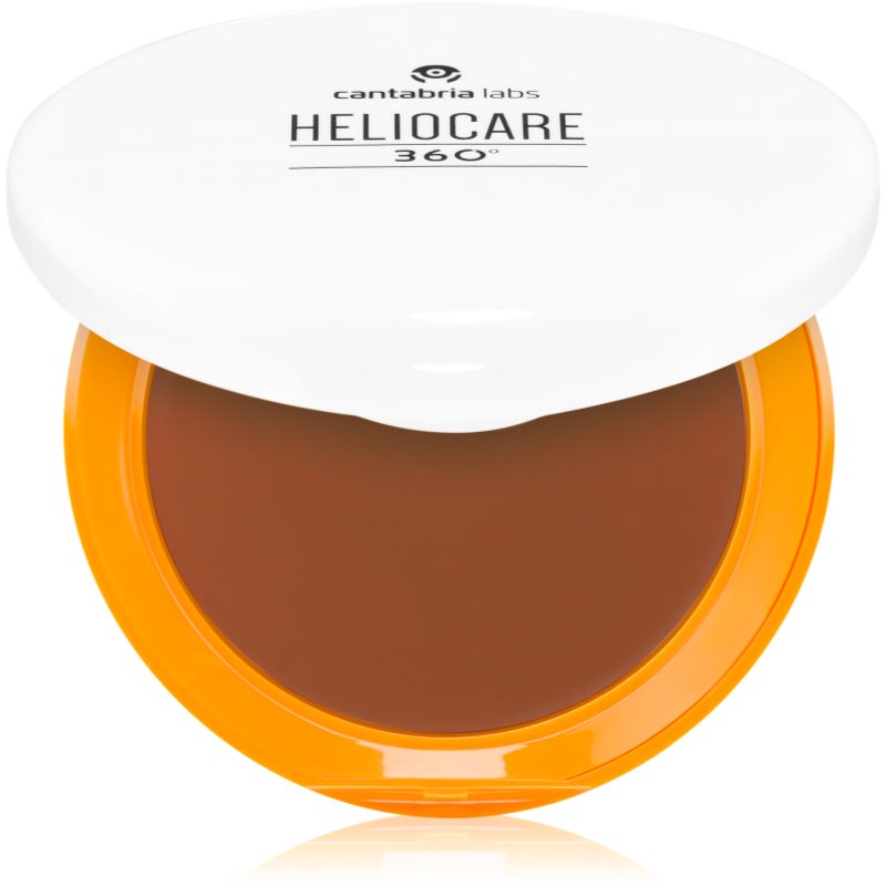 Heliocare 360° Oil-Free Compact συμπαγής πούδρα μεικ απ SPF 50+ απόχρωση Bronze 10 γρ