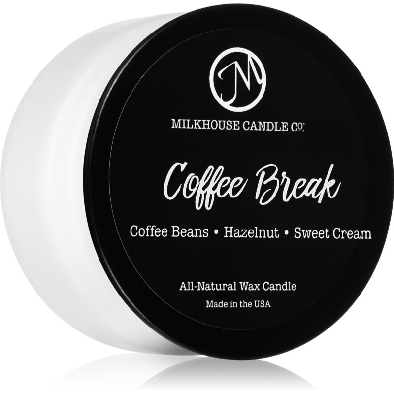 Milkhouse Candle Co. Creamery Coffee Break αρωματικό κερί Sampler Tin 42 γρ