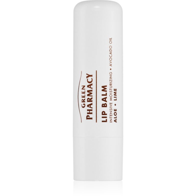 Green Pharmacy Aloe Lip Balm εντατικά ενυδατικό βάλσαμο για τα χείλη SPF 10 3.6 ml