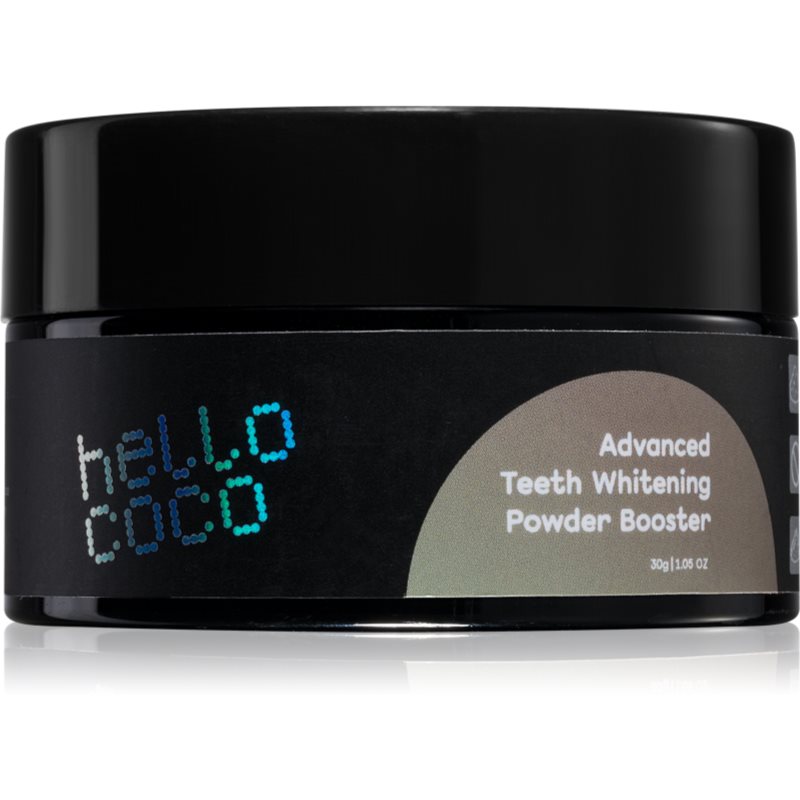 Hello Coco Advanced Whitening Powder Booster λευκαντική οδοντική πούδρα 30 γρ