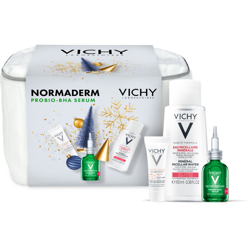 Vichy Normaderm χριστουγεννιάτικο σετ δώρου για ευαίσθητη επιδερμίδα με τάση για ακμή