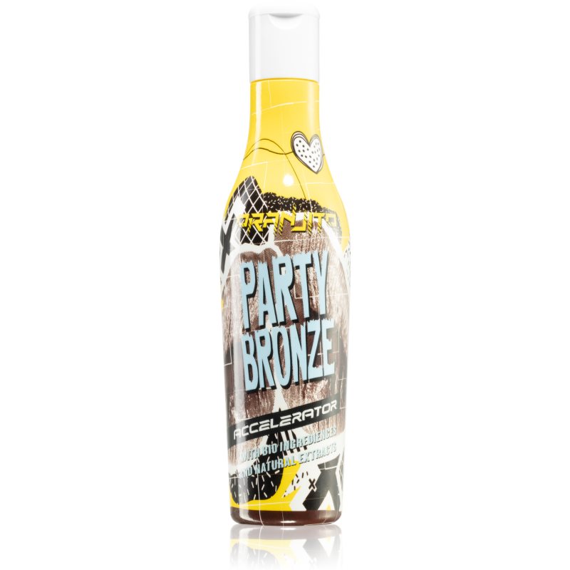 Oranjito Party Bronze Accelerator αντηλιακό γαλάκτωμα για το σολάριουμ με γιο-συστατικά και επιταχυντή μαυρίσματος unisex 200 μλ
