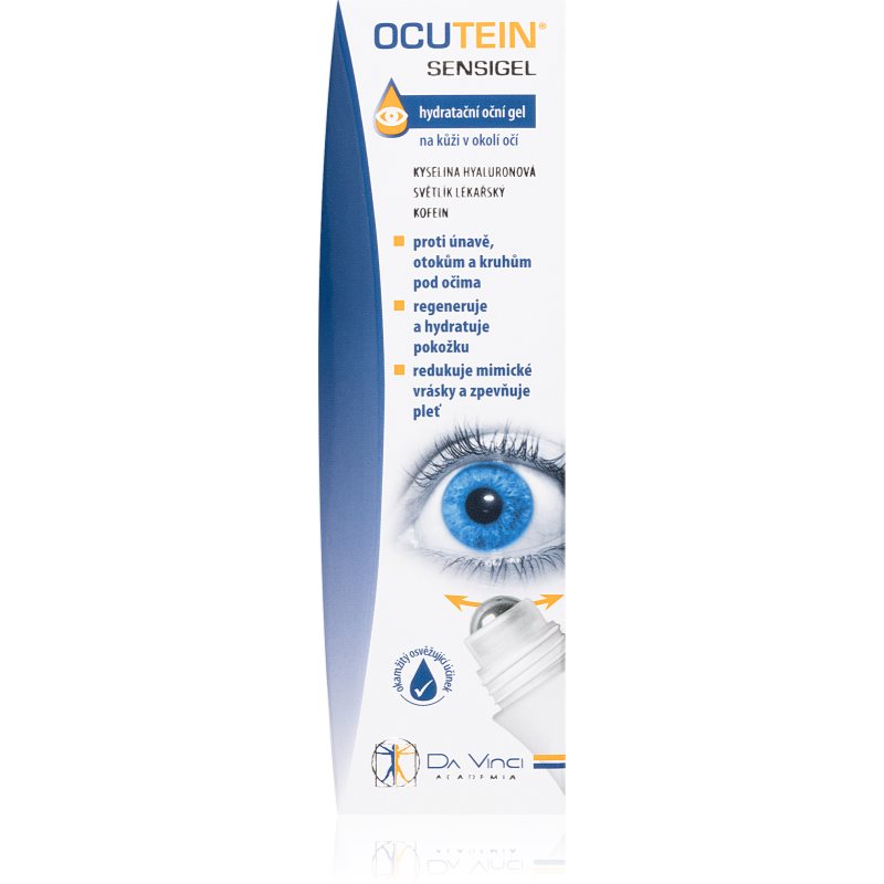Da Vinci Academia Ocutein SENSIGEL ενυδατικό τζελ για την αντιμετώπιση μαύρων κύκλων κάτω από τα μάτια 15 μλ