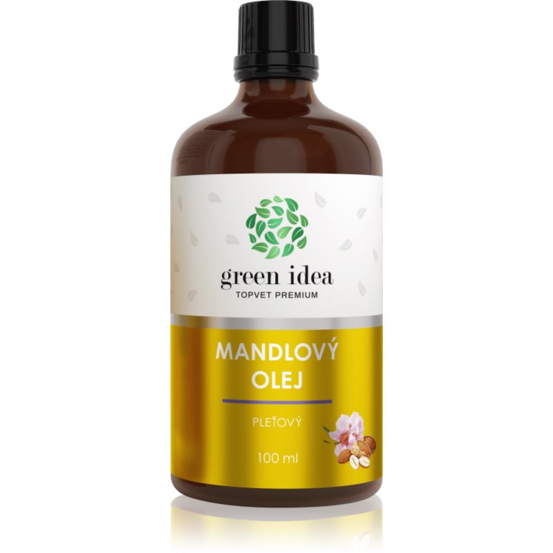 Green Idea Almond oil λάδι προσώπου ψυχρής έκθλιψης 100 ml