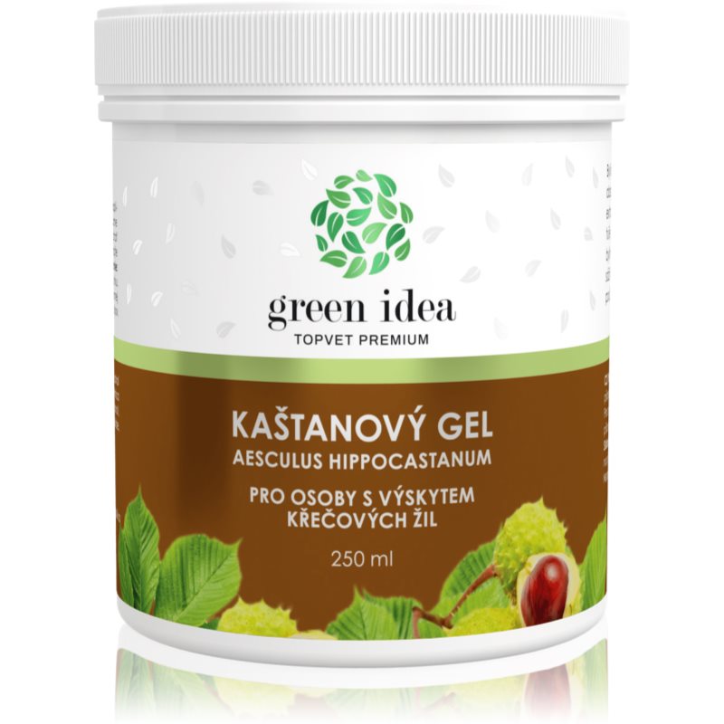 Green Idea Chestnut Gel τζελ για μασάζ για φλέβες και αρτηρίες 250 ml
