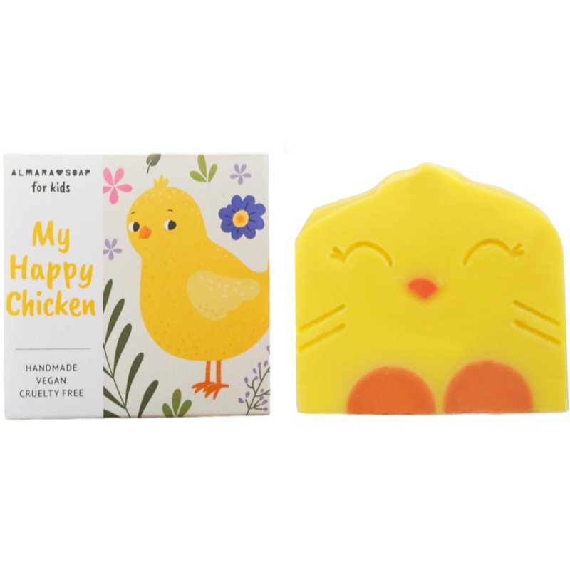 Almara Soap For Kids My Happy Chicken χειροποίητο σαμπούνι για παιδιά 100 γρ