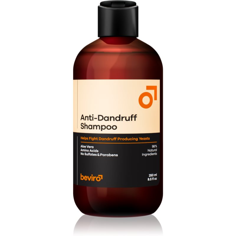Beviro Anti-Dandruff σαμπουάν κατά της πιτυρίδας για άντρες 250 μλ