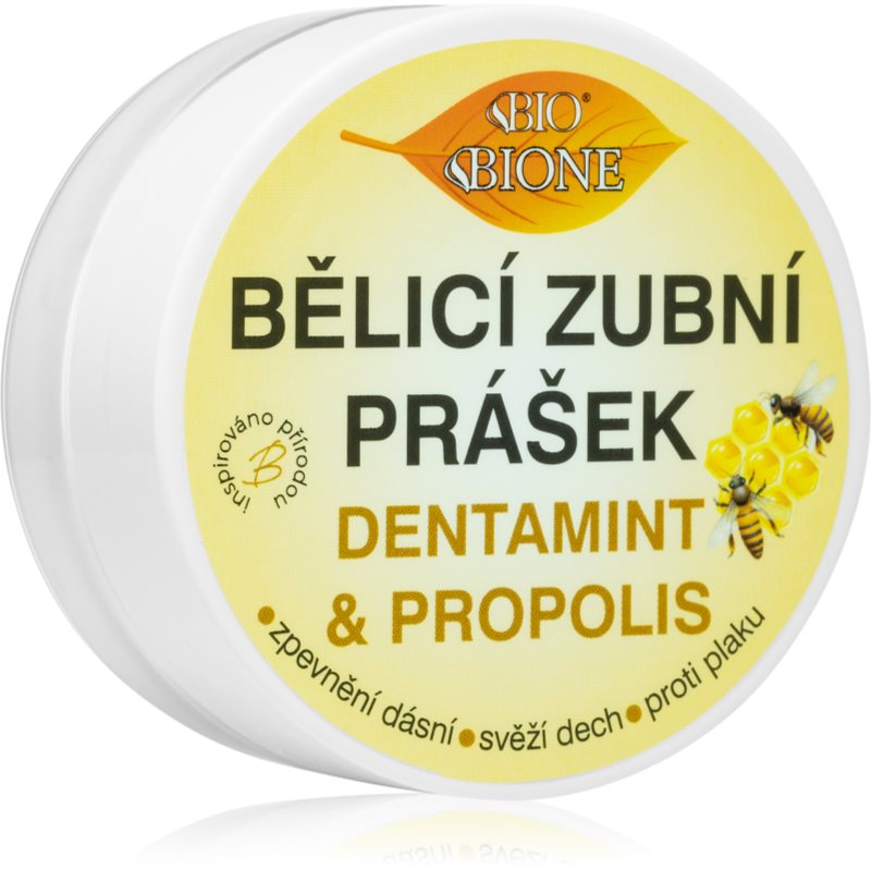 Bione Cosmetics Dentamint Propolis λευκαντική οδοντική πούδρα 40 γρ