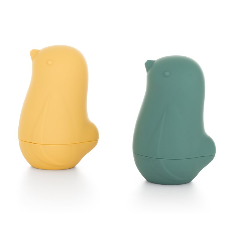 Petite>Mars Love Birds παιχνίδι νερού 6 m+ Ochre Green 2 τμχ