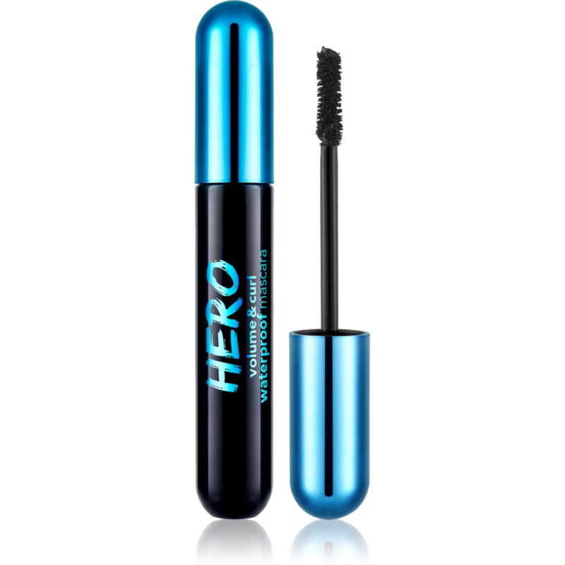 flormar Hero Waterproof αδιάβροχη μάσκαρα για όγκο απόχρωση Black 10 ml