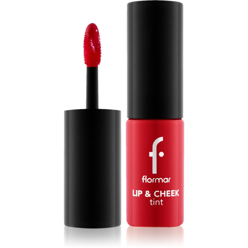 flormar Lip > Cheek Tint υγρό ρουζ για χείλη και πρόσωπο απόχρωση 001 Scarlet Ruby 6.7 ml