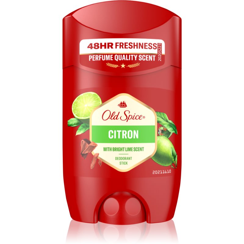 Old Spice Citron στερεό αποσμητικό για άντρες 50 ml